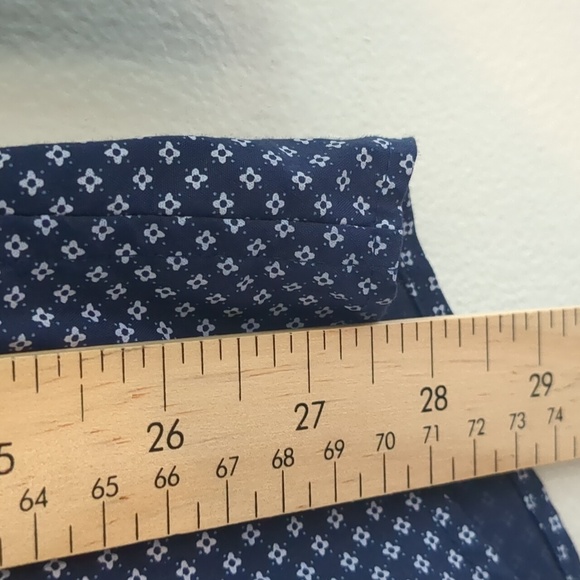 NWOT Modern Ambition Shirt Mens Large Button Long Sleeve Business  Blue Preppy - Picture 8 of 9